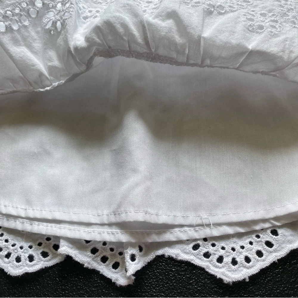 First Impressions for Macy’s White Eyelet Baby Girl Dress size 12 months